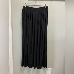 NY Collection Women’s Black Maxi Skirt Size Medium